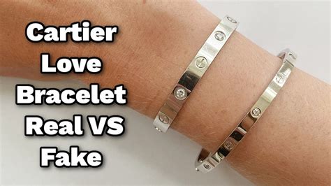 cartier love bracelet real or fake